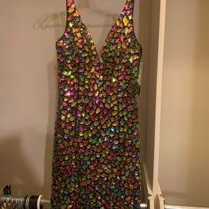 Sherri Hill Rhinestone Dress